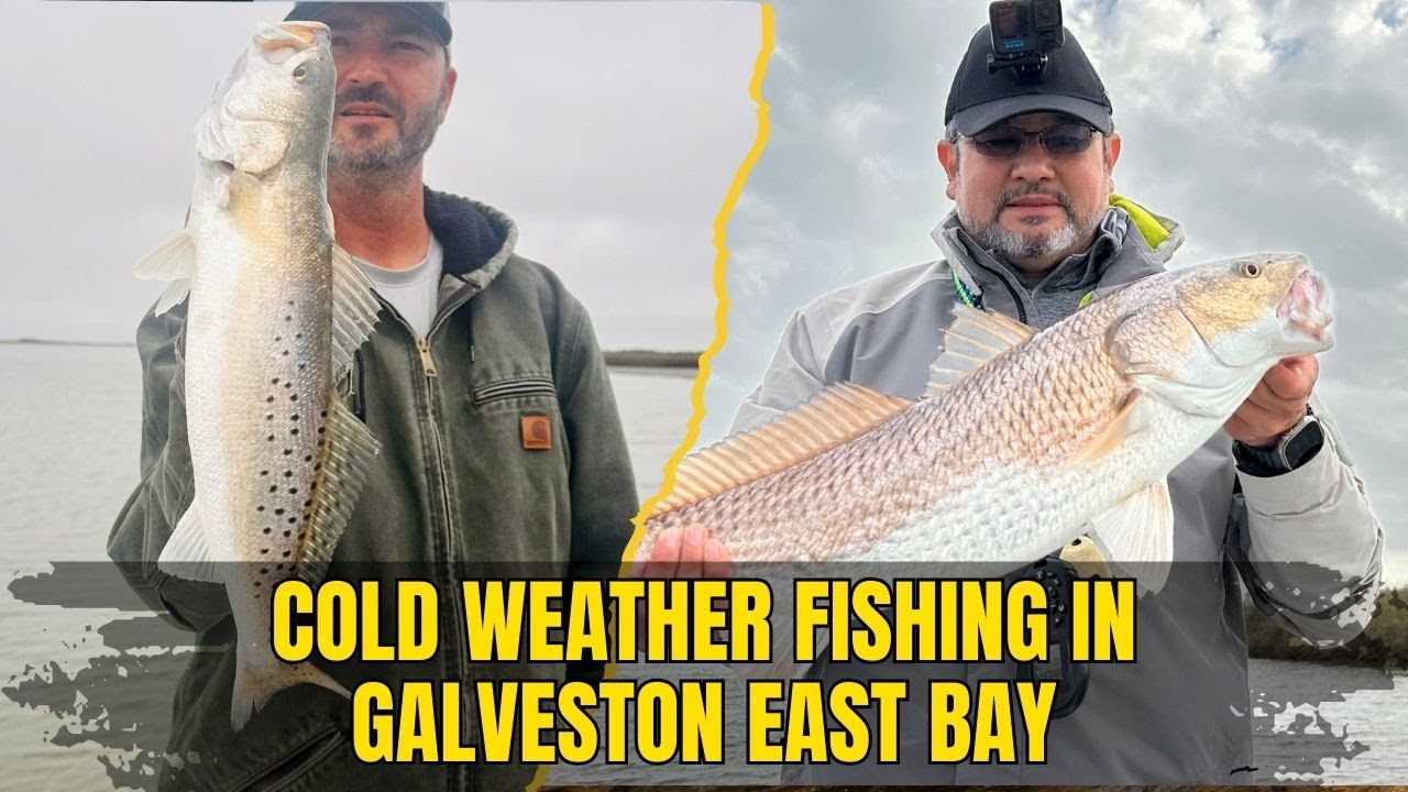 WINTER FISHING in Galveston East Bay Is Some of the BEST FISHING of the Year