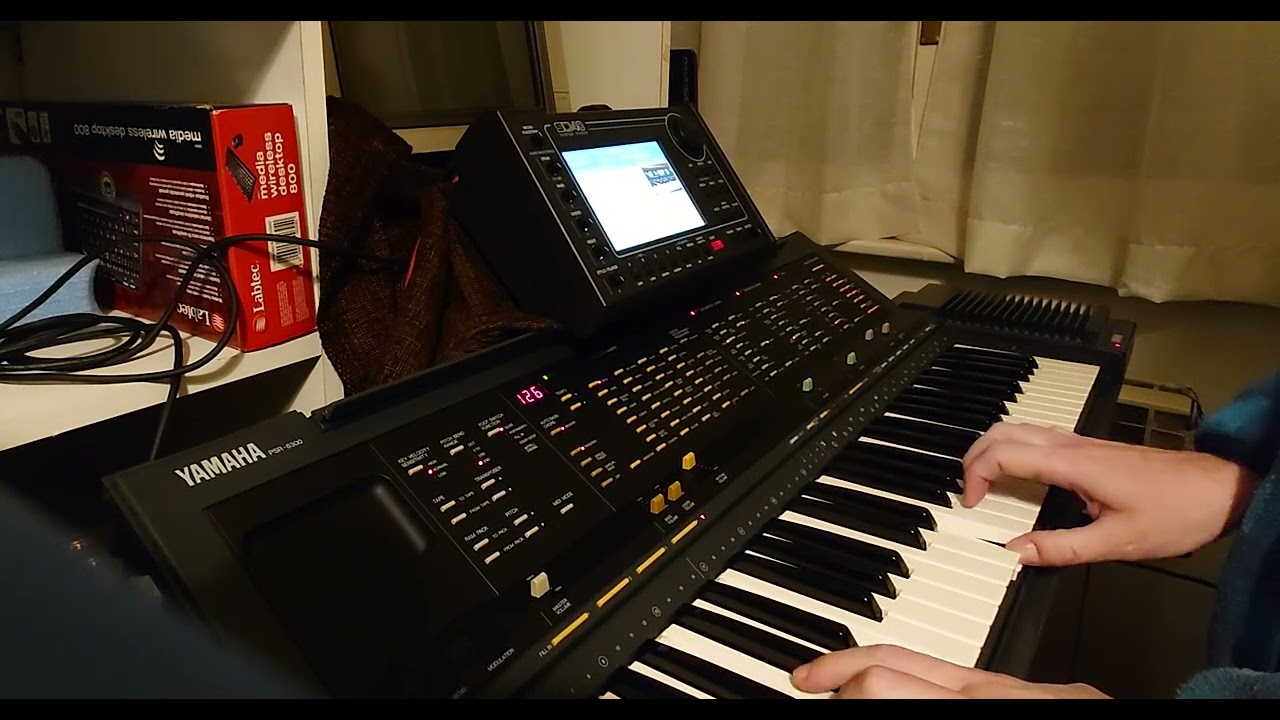 1986 Yamaha PSR-6300 with sound expander
