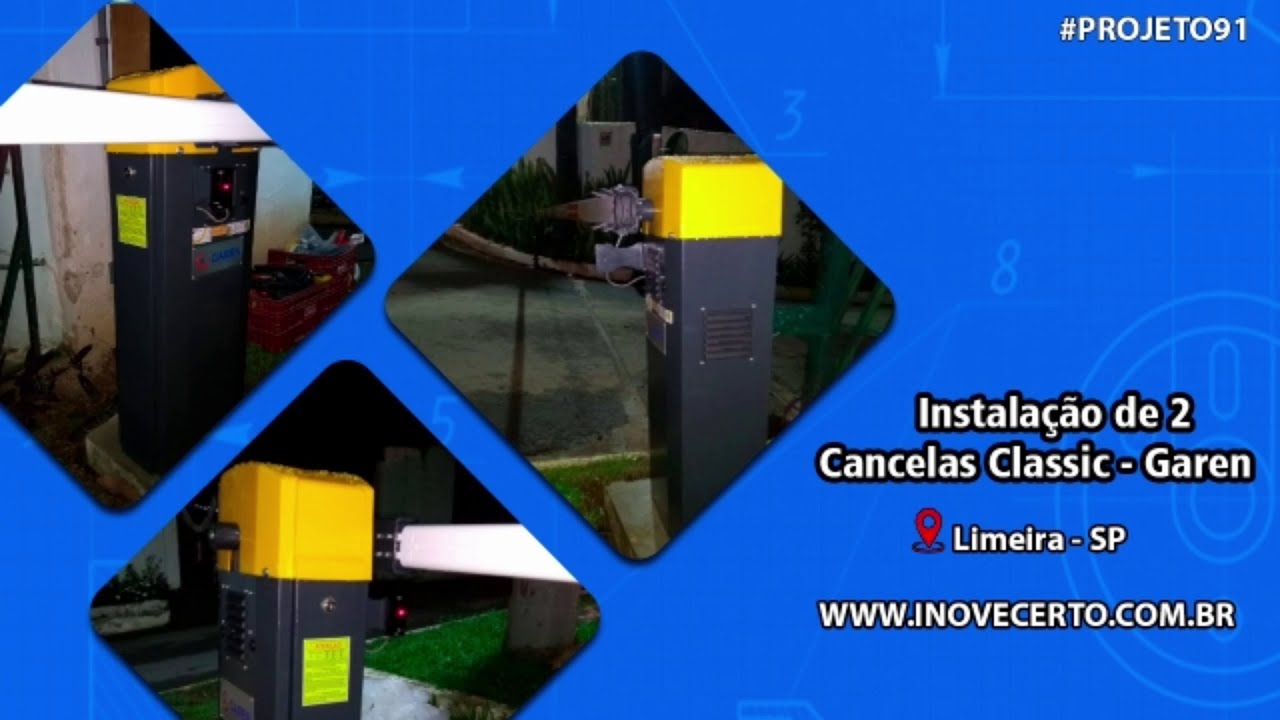 Cancela Eletr&ocirc;nica Autom&aacute;tica Classic