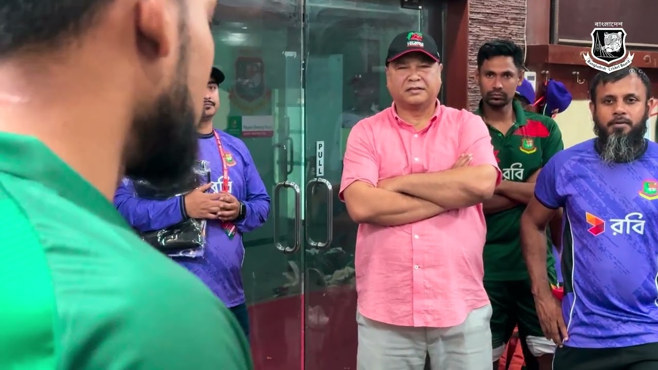 Bangladesh Team Wishes Good Luck to Gazi Ashraf Hossain Lipu | Special Farewell Moment 🏏