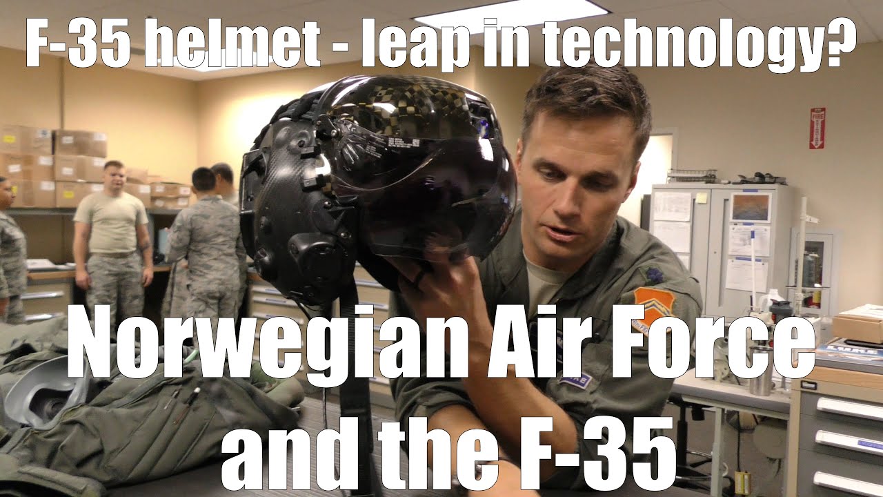 F-35 Helmet Is A Leap Forward In Technology - Norwegian Air Force Experiences Interview Part 3/4