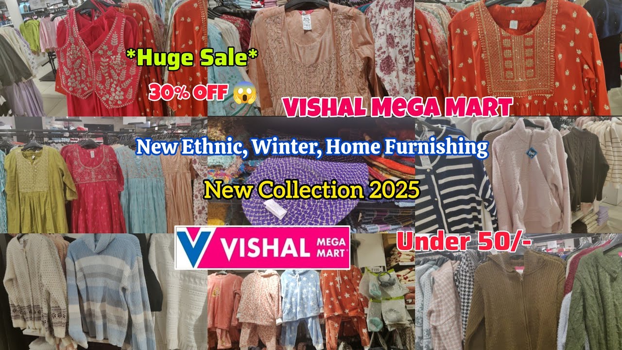 Vishal mega mart offers today | Vishal mega mart new collection 2025 | Vishal mega mart offers