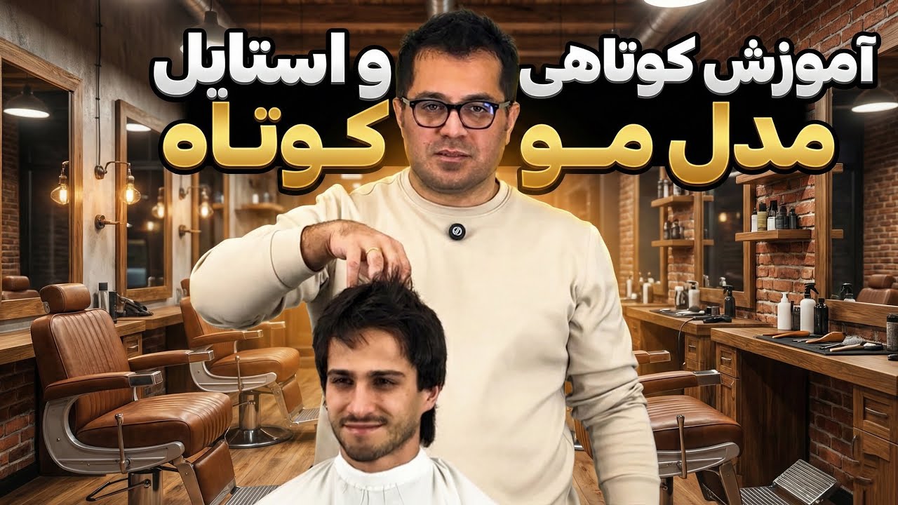 سان سالن | آموزش کوتاهی و استایل مدل موی کوتاه