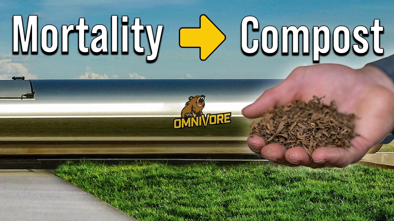 Commercial Farm Mortality Solution | Omnivore In-Vessel Composter