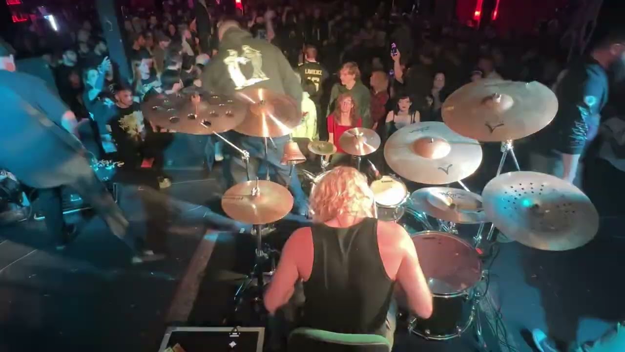 Double Crossed - 12.12.25 Netherwalker @ the Albatross Full Show - Wide Cam/Drum Audio