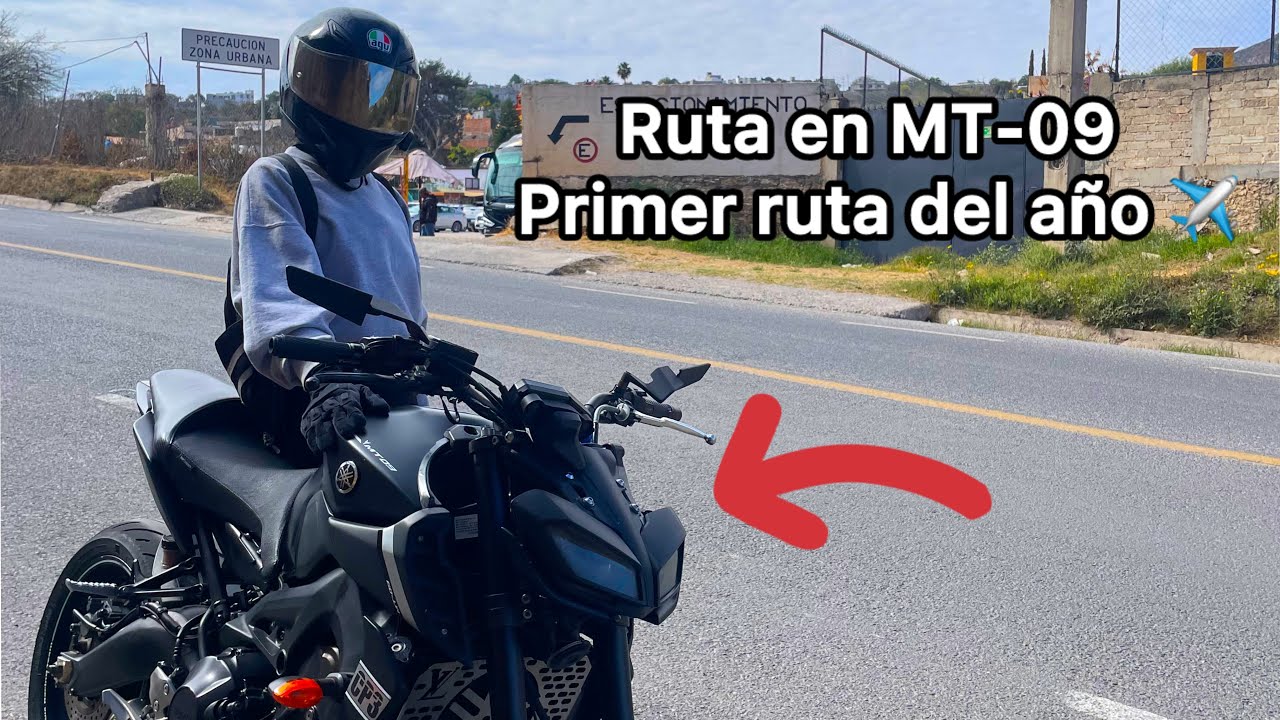 Ruta en Moto 2026 - Rodando en MT09