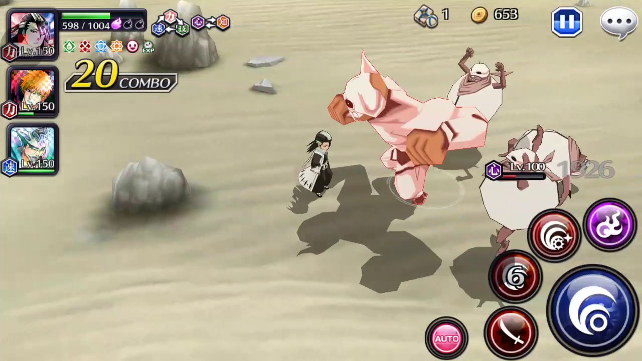Bleach Brave Souls, 5* Kenpachi Raid Legend (1st attempt)