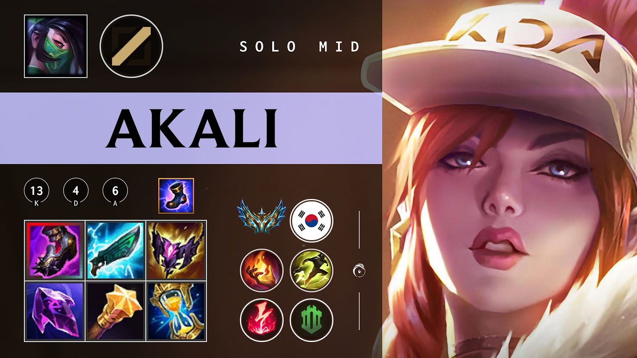 Akali Mid vs Yone - KR Challenger Patch 26.03