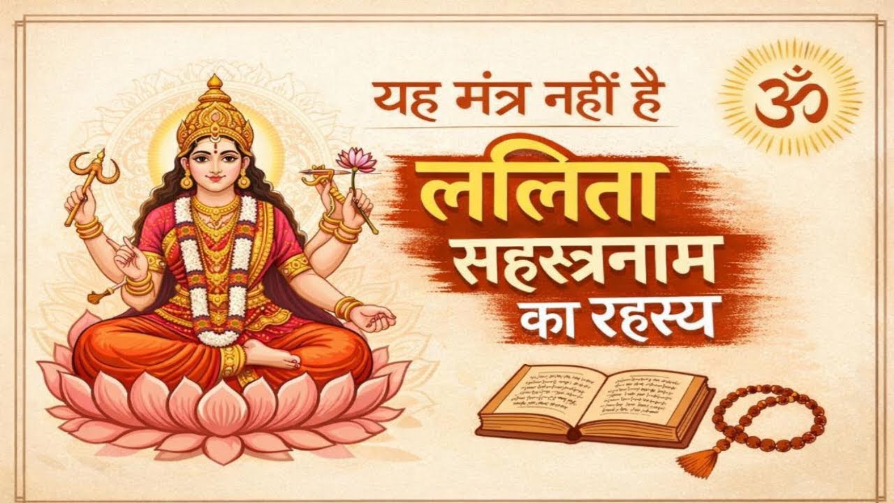 यह मंत्र नहीं है 🙏 | ललिता सहस्त्रनाम का छुपा हुआ रहस्य 🔱 | 10 गुप्त लाभ