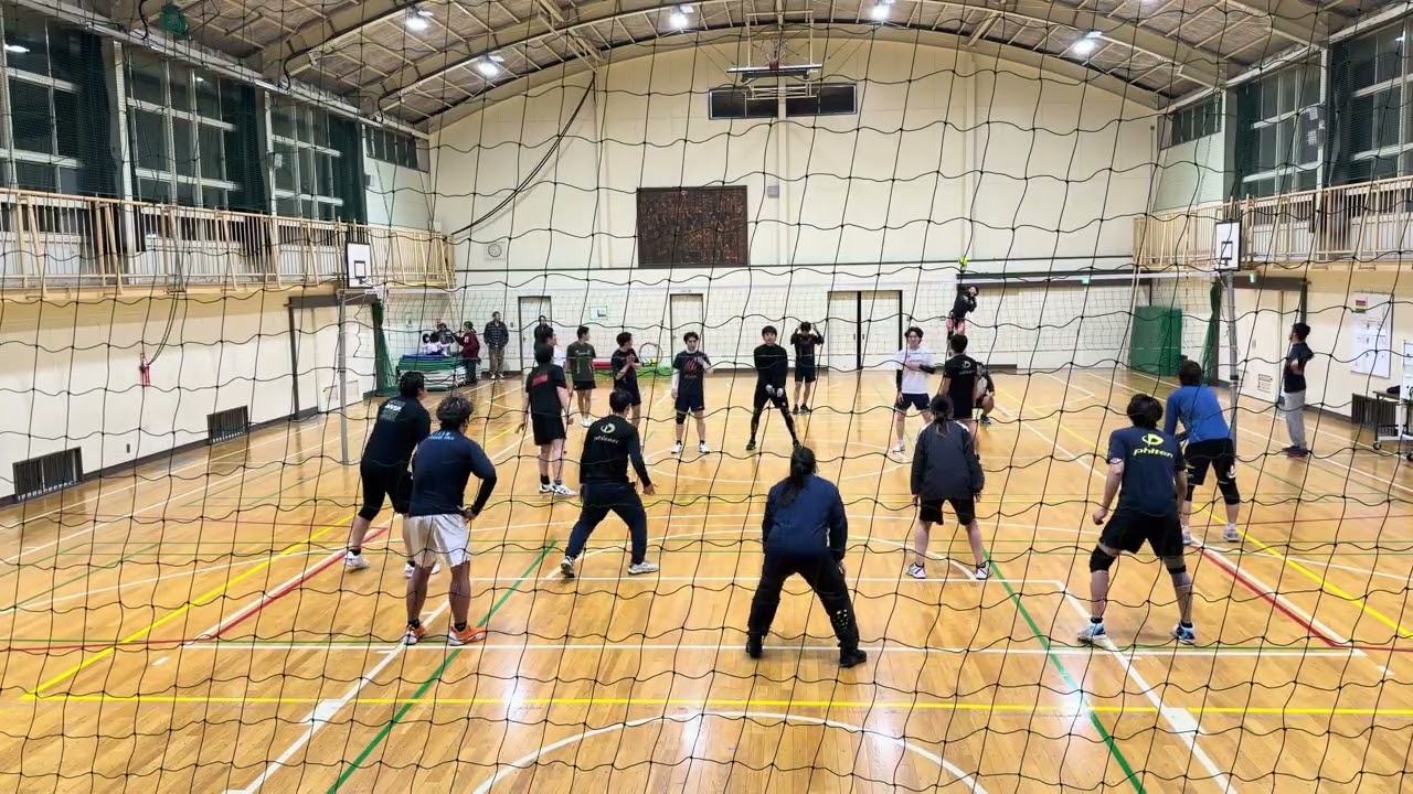 2026年2月21日 練習試合 OHANAvsDクラブ ２セット目