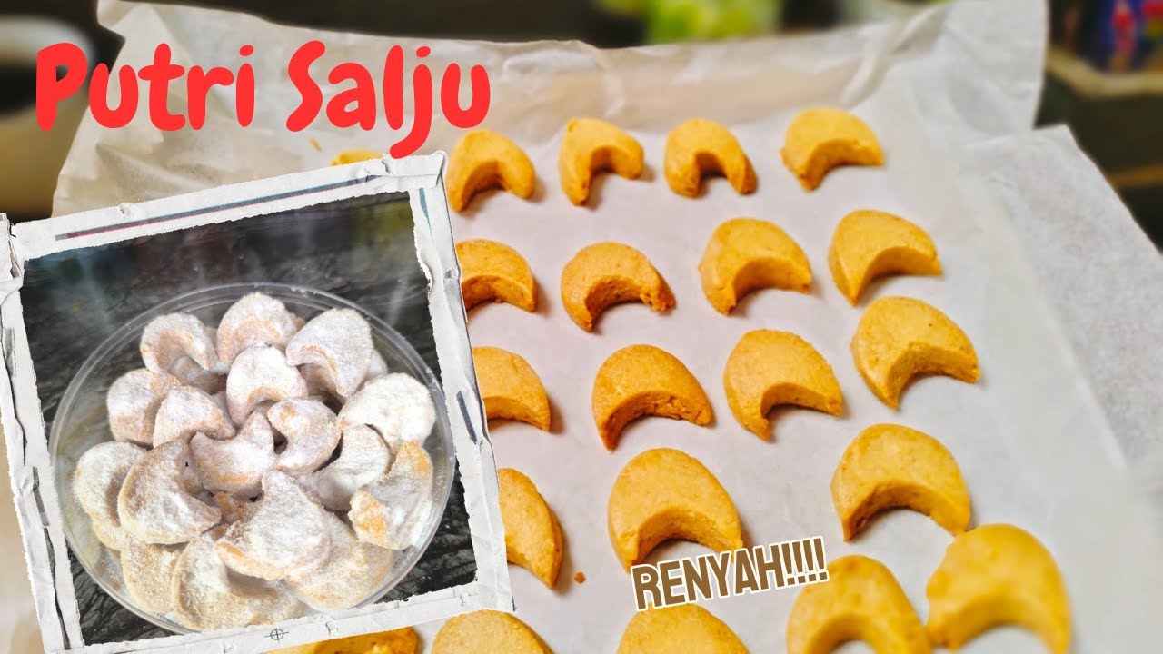 Resep Kue Putri Salju Kacang Mede Renyah!!! Lumer Di Mulut!!!!
