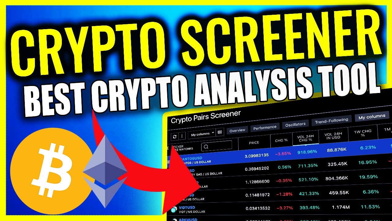 How To Use CRYPTO SCREENER? BEST ANALYSIS TOOL