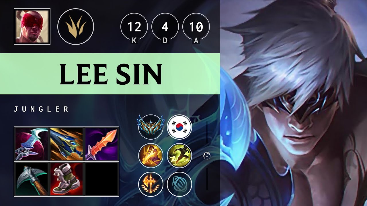 Lee Sin Jungle vs Karthus - KR Challenger Patch 25.17