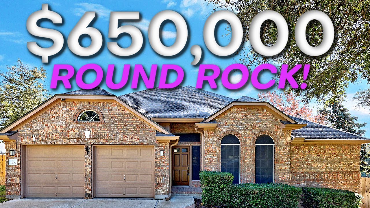 What $650k Buys You In Round Rock Texas! (Safest US City)