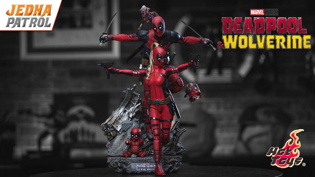 Распаковка и обзор Hot Toys Ladypool | Дэдпул и Росомаха
