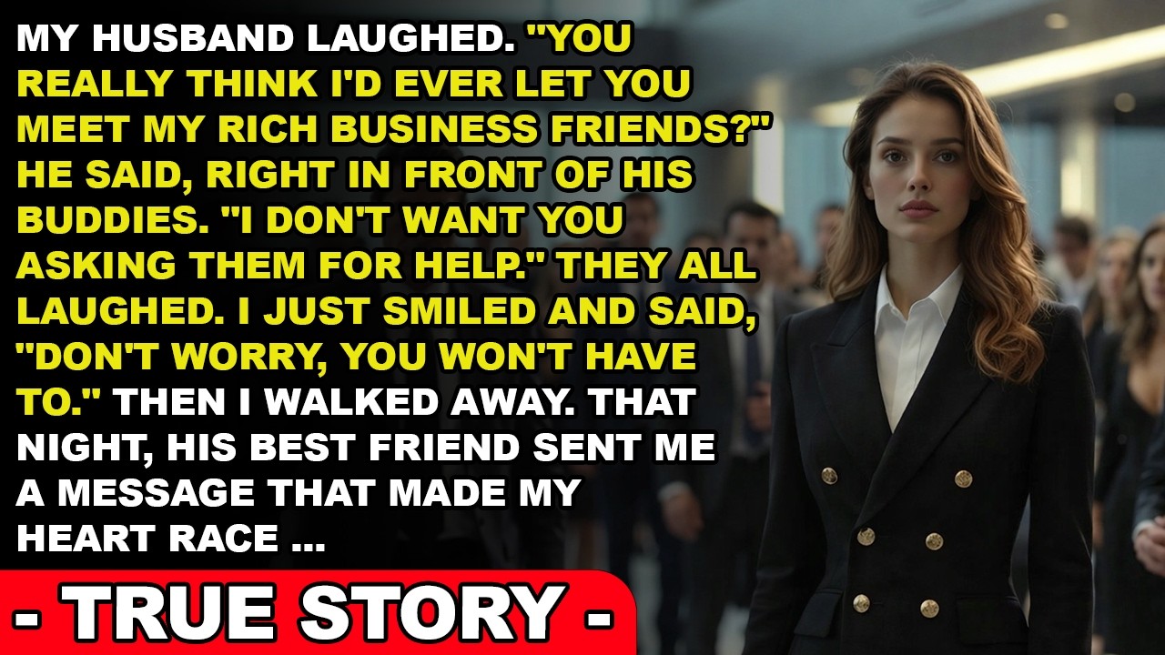 He Mocked Me Before His Elite Business Circle—Then His Best Friend Exposed The Truth
