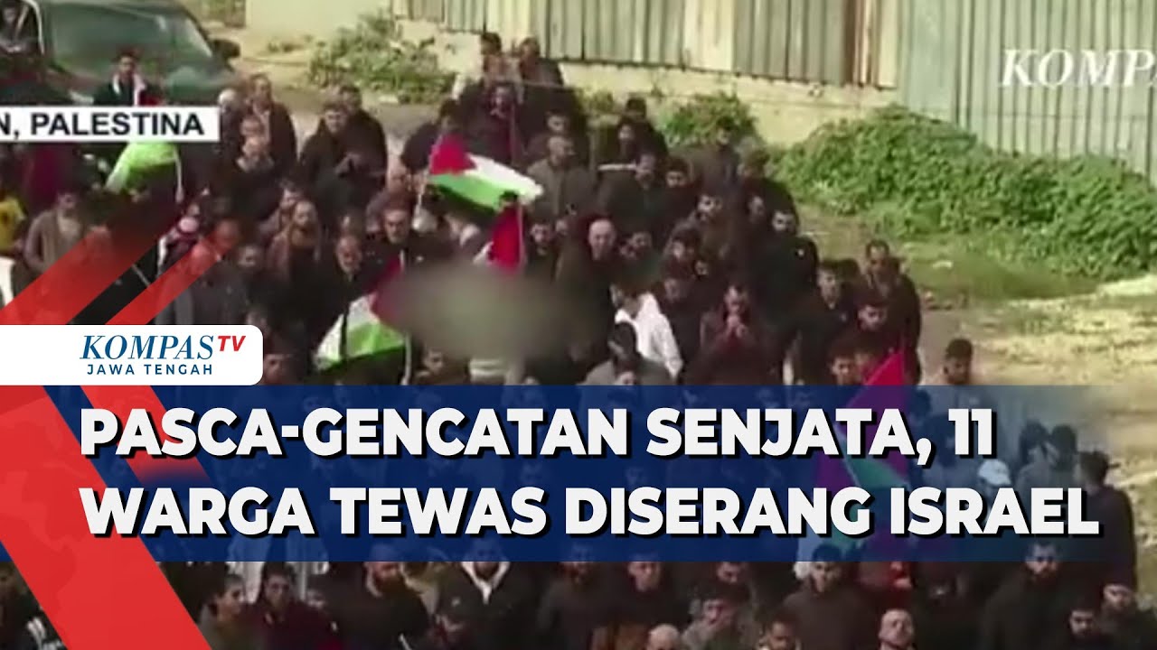 Pasca-Gencatan Senjata, 11 Warga Tewas Diserang Israel