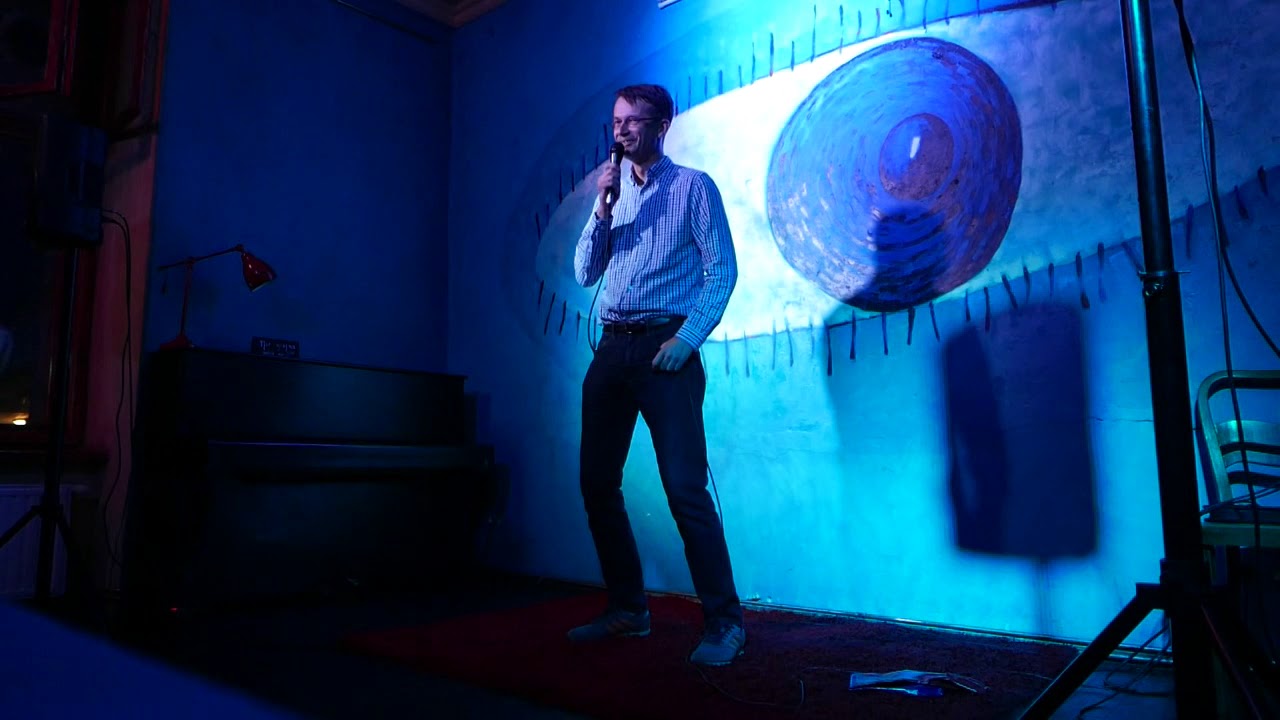 Seweryn Kosmala open mic stand up comedy @ cafe szafe
