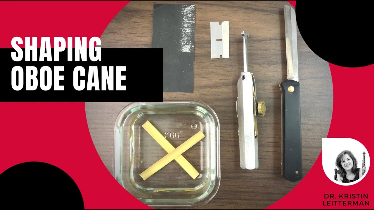 Shaping Oboe Cane