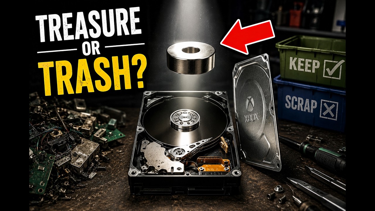 Scrapping Dead Xbox HDDs: Pennies or Treasure?