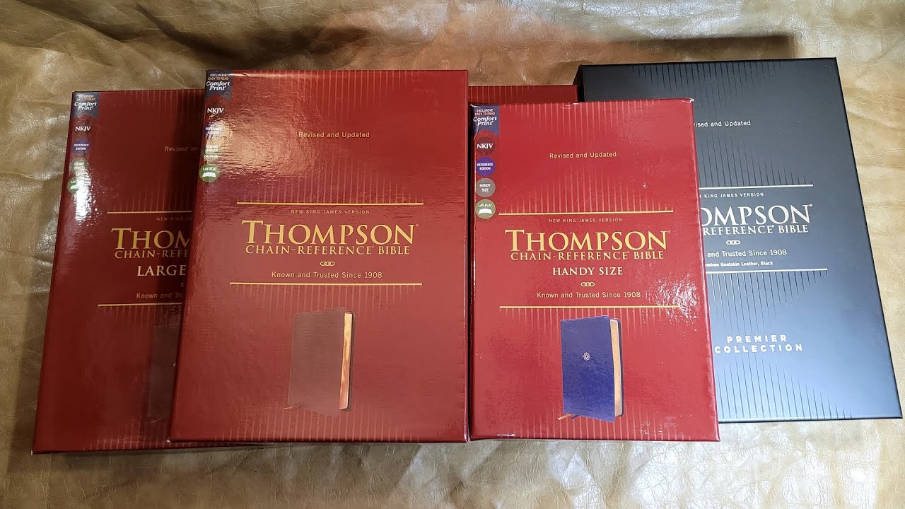 NKJV Comfort Print TCR Covers