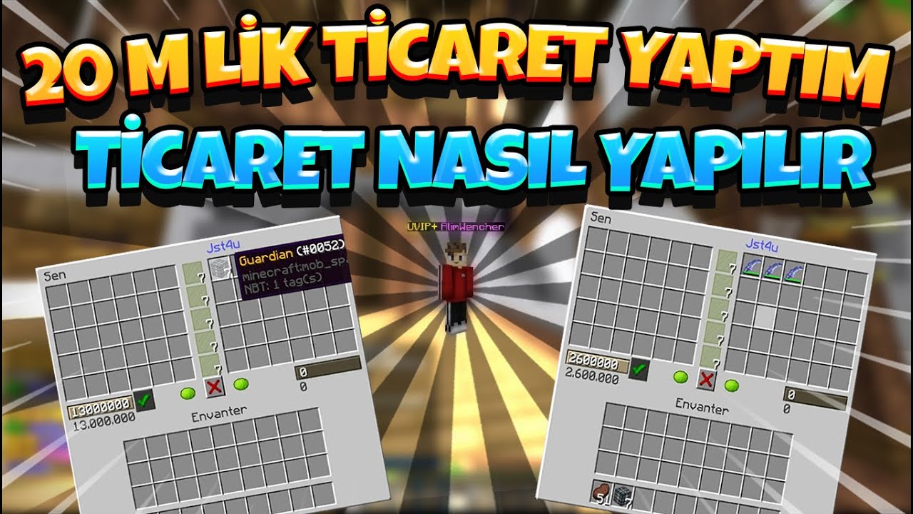 20M LİK TİCARET YAPTIM ! TİCARET NASIL YAPILIR ? -sonoyuncu titanyum