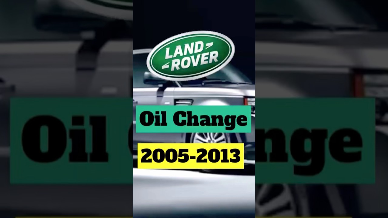 Советы: процесс замены масла в Range Rover Sport HSE 2005&ndash;2013 гг. #заменамасла #обслуживаниеавто...