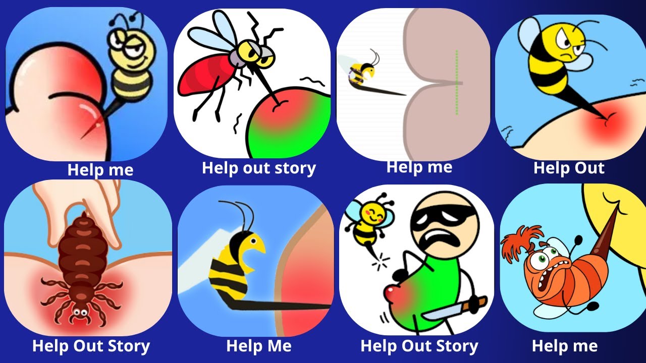 Help Me Tricky Puzzle,Help Me Tricky Story,Help Stickman Tricky puzzle VS Tricky Story,Help Out