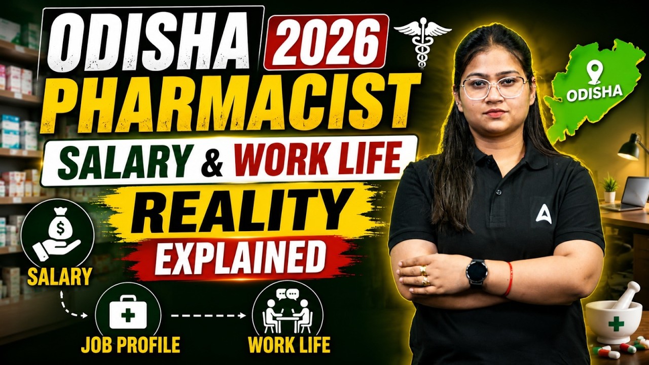 Odisha Pharmacist 2026 | Salary, Job Profile & Work Life | By Kajol Tyagi
