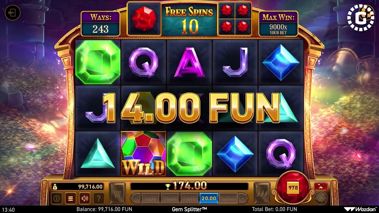 Gem Splitter by Wazdan Slot Features | GamblerID