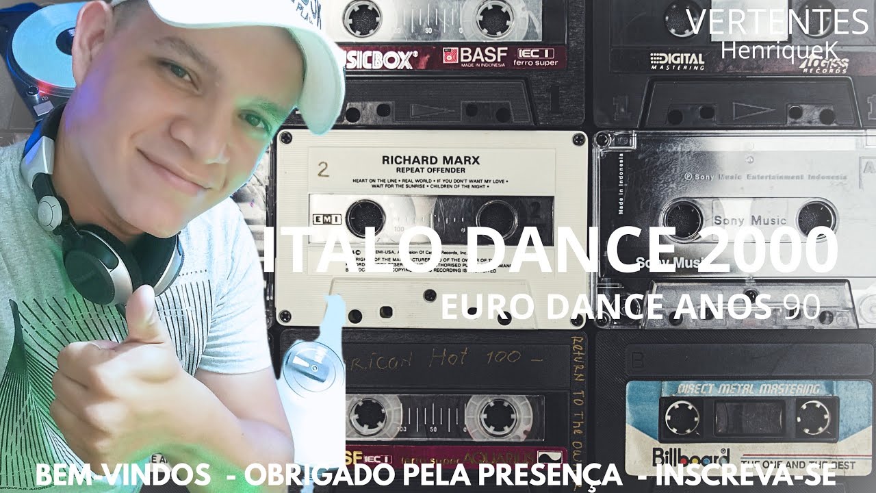 Italo Dance 2000 - Euro Anos 90 HenriqueK Vol 01 (Ultrabeat ,Gabry Ponte,Roxxy, Linda Hermes )