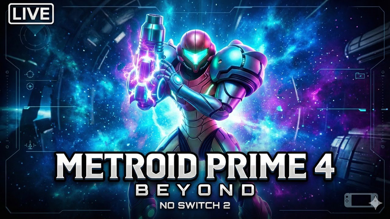 🔴 LIVE - Metroid Prime 4: Beyond AO VIVO — Começando do ZERO no Switch 2!