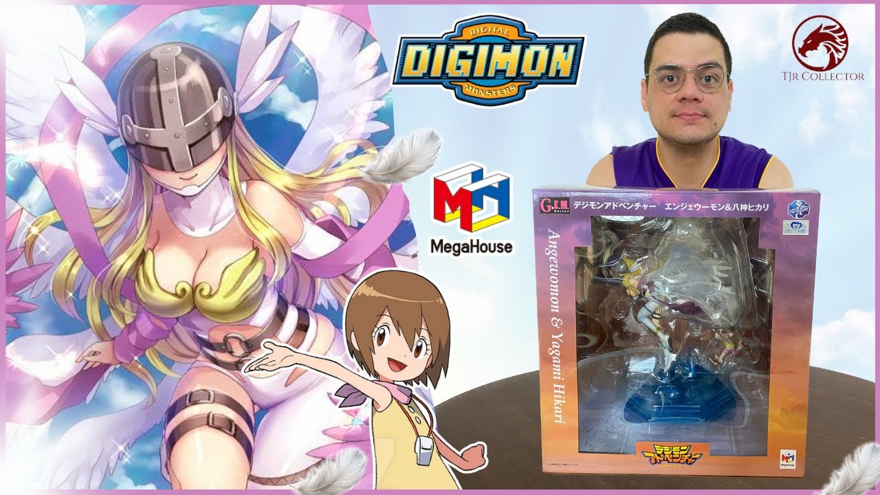 Unboxing Angewomon & Yagami Hikari G.E.M. MegaHouse - Digimon Adventure - *199