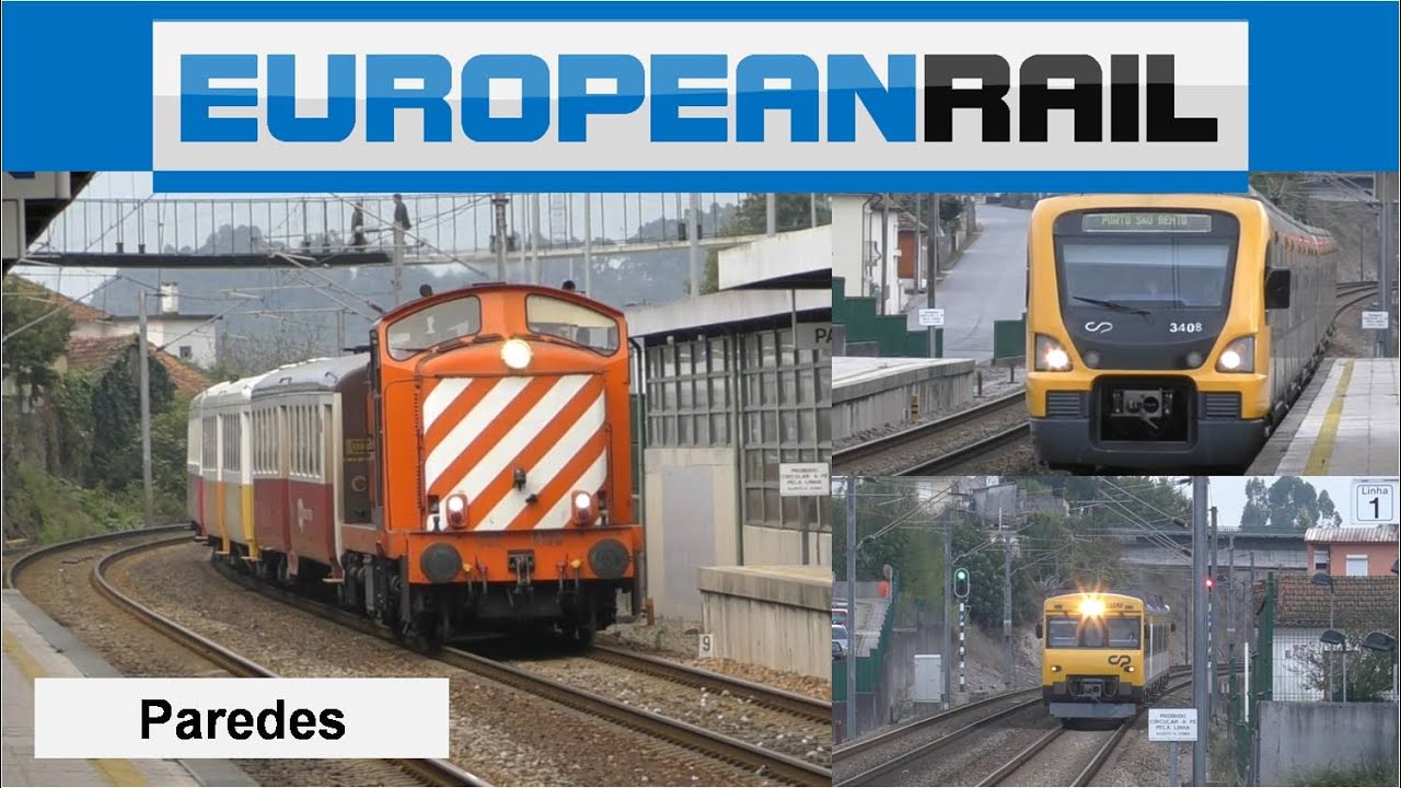Estação de Paredes - Comboios de Portugal Trains