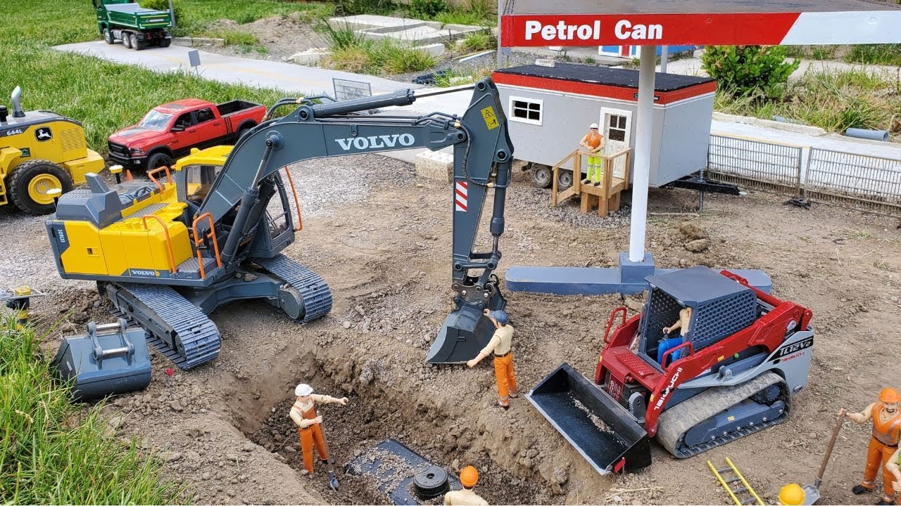 The Most Amazing RC Construction Site | Realism Is Key! | Volvo EC160e Hydraulic Excavator!