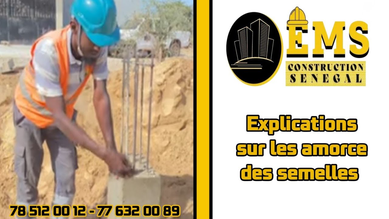 Maison Sénégal fondation du chantier Medina Thioub