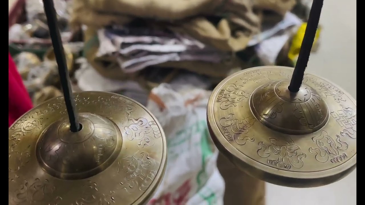 Tibetan Tingsha Bell From Nepal #432hz #soundtherapy #meditationmusic #tingsha #relax