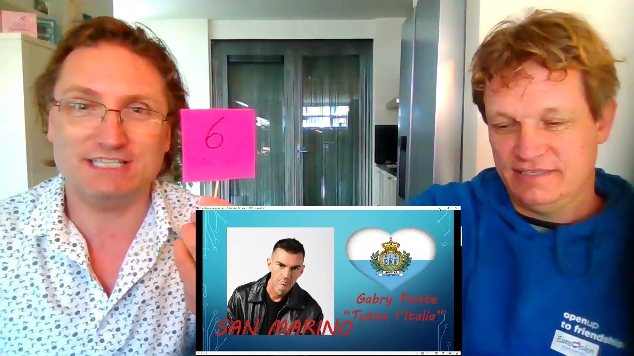 31. San Marino Reaction Video Eurovision 2025