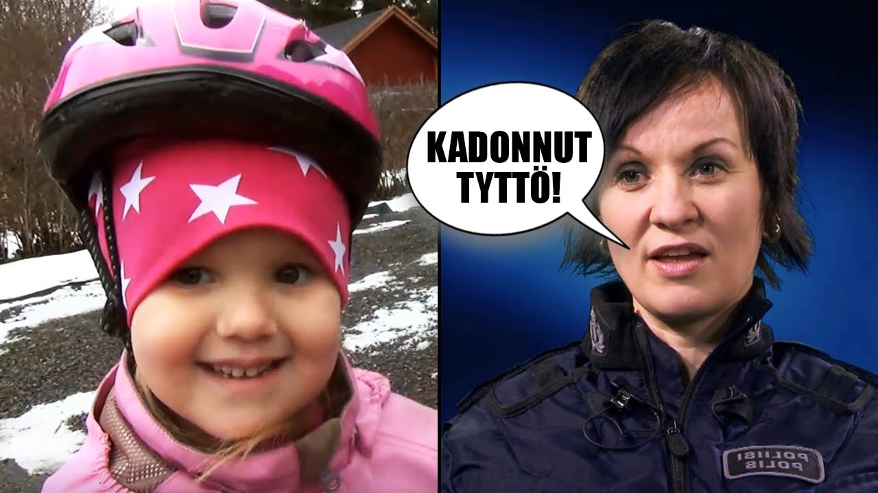 T&auml;m&auml; 4-vuotias tytt&ouml; KATOSI kuin tuhka tuuleen...