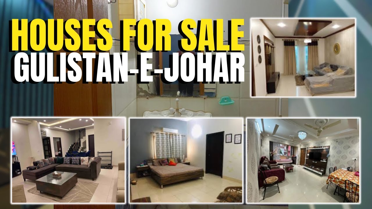 House for Sale in Gulistan-e-Jauhar | 120 Sq Yards | Price 2 Crore to 4.25 Crore | Karachi Property