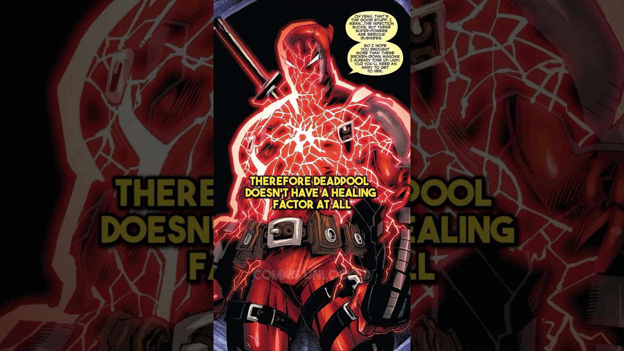 Deadpool&rsquo;s Healing Factor is The OPPOSITE of Wolverine&rsquo;s 🤯