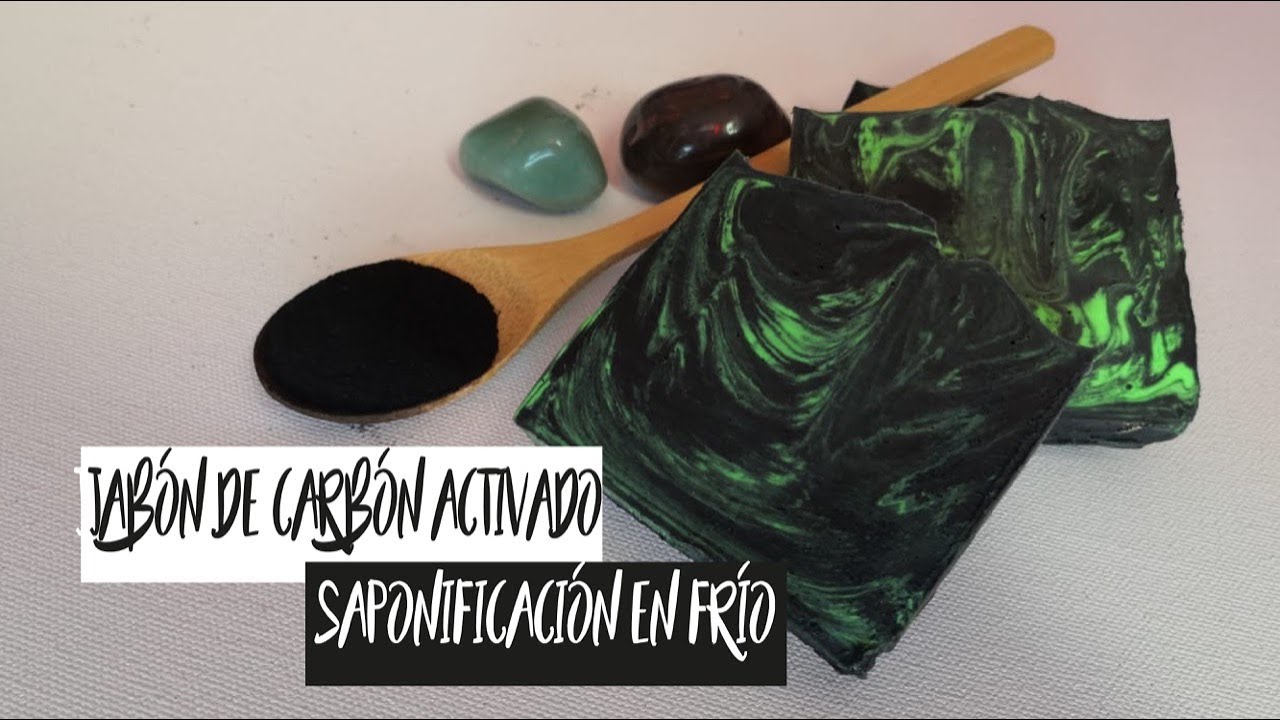 🌱🌳JABÓN ANTIACNE DE CARBÓN ACTIVADO PARA PRINCIPIANTES