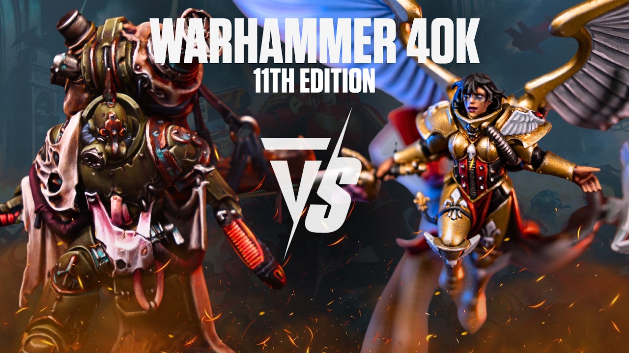 Death Guard Vs Adepta Sororitas 11th Edition Warhammer 40K Battle Report