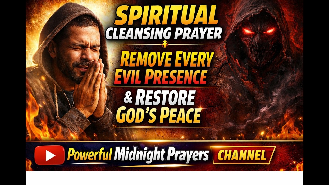 👉 Spiritual Cleansing Prayer 🔥 Remove Every Evil Presence & Restore God’s Peace #prayer #cleansing