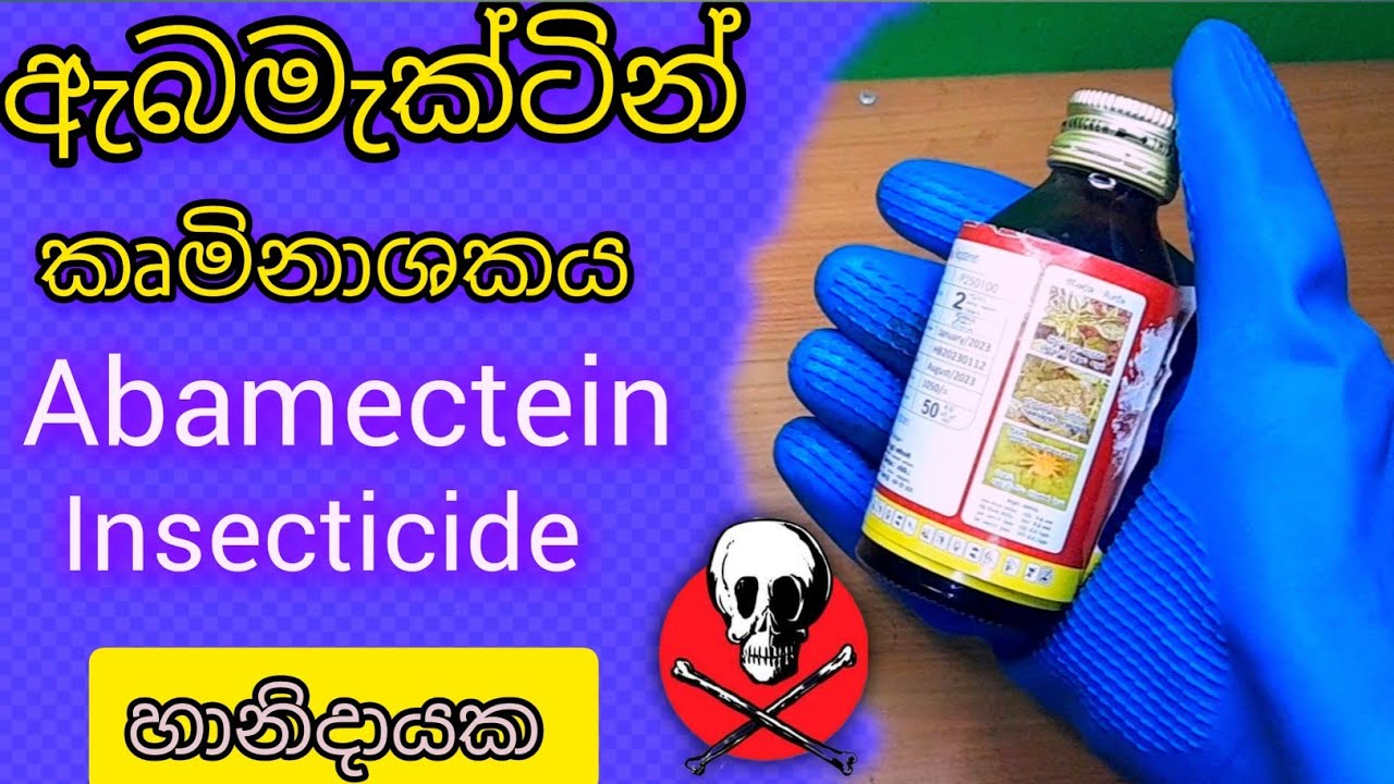 හානිදායක කෘමිනාශකයකි ☠️ පරිහරණය ප්‍රවේශමින්.#garden #agriculture #farming