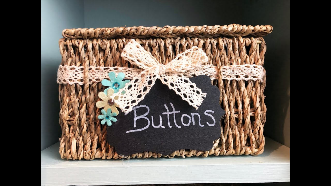 How To Make Cute Basket Labels