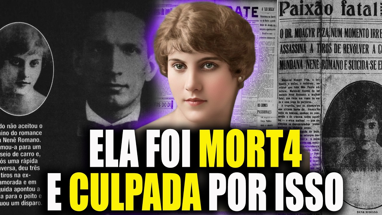 ELA FOI MORTA POR SER BONITA E INDEPENDENTE | Caso Nenê Romano - Casos Brasileiros