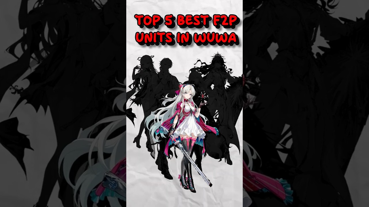 5 MOST F2P FRIENDLY units in 2026! 💗 || Wuthering Waves 3.2