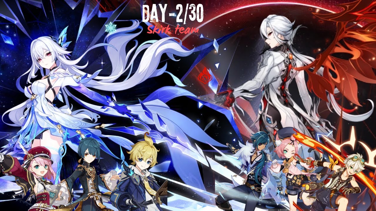 Genshin Impact: Team SKIRK VS Team Arlecchino || Battel begins Day 2