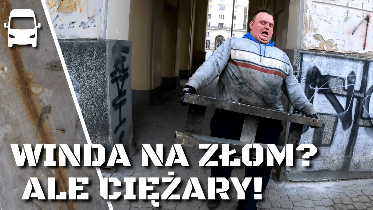 Złomujemy windę, tego jeszcze nie było!